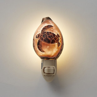 Carved Turtle LED Night Light