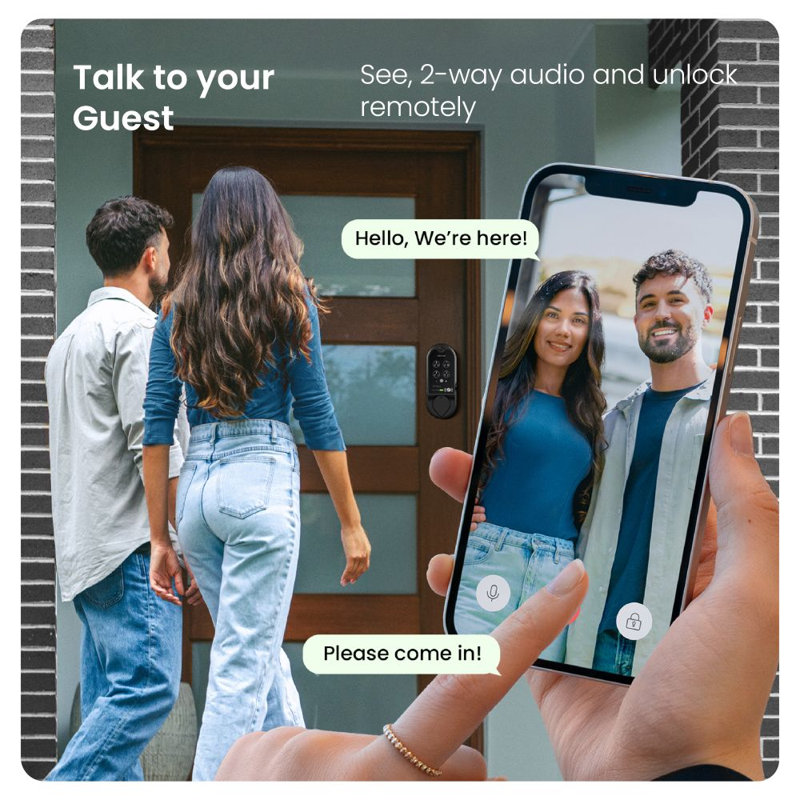 Lockly Vision Smart Lock + Video Doorbell (MB)