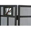 Branch 3 Panel Iron Fireplace Screen