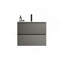 Meuble-lavabo mural 24 po avec lavabo en céramique et un trou de robinet, pré-assemblé-133954586-133954590