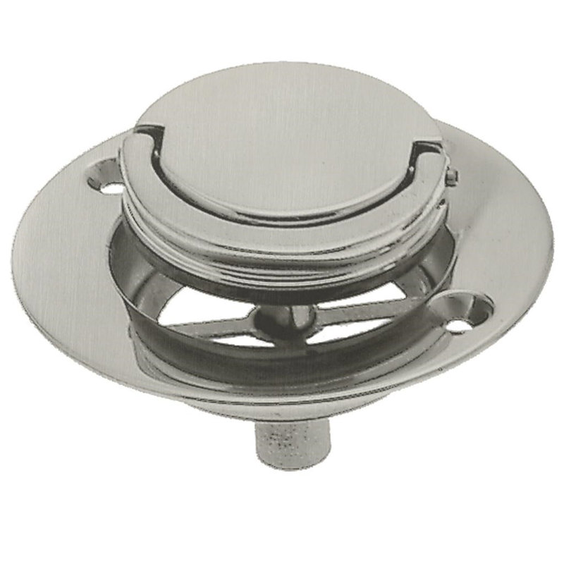 4'' W Lift And Turn, Satin Nickel