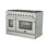 Cuisinière à gaz de 48 po en acier inoxydable Galiano, 8 brûleurs, 107 000 BTU, plaque chauffante, fours doubles