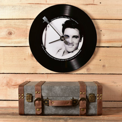 Klump Glass Wall Clock