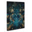 Mirror Reflection In Abstract - Wrapped Canvas Painting-55311224