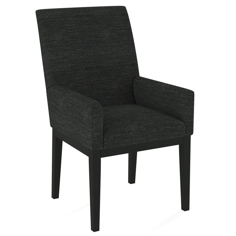 Upholstered Arm Chair, 61597-78, Black