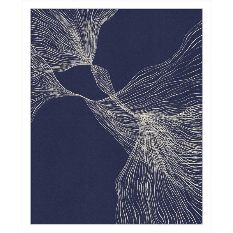 Interaction 1 by Alisa Galitsyna, 21" H x 17" W x 1" D, White