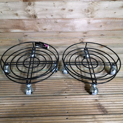 Caziyah Metal Caddy Plant Stand