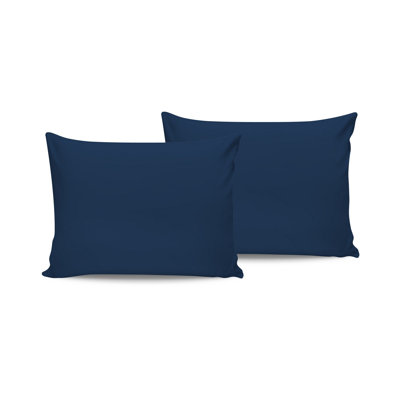Ensemble de taies d'oreiller en satin (2 pièces) (UE) (IT)