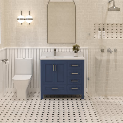 Base de meuble-lavabo simple 35 po Rooh