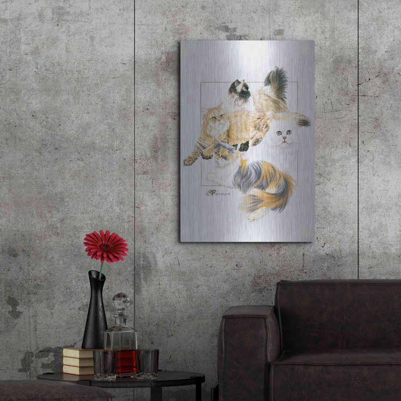 «Persian» par Barbara Keith, H 36 po x l 24 po