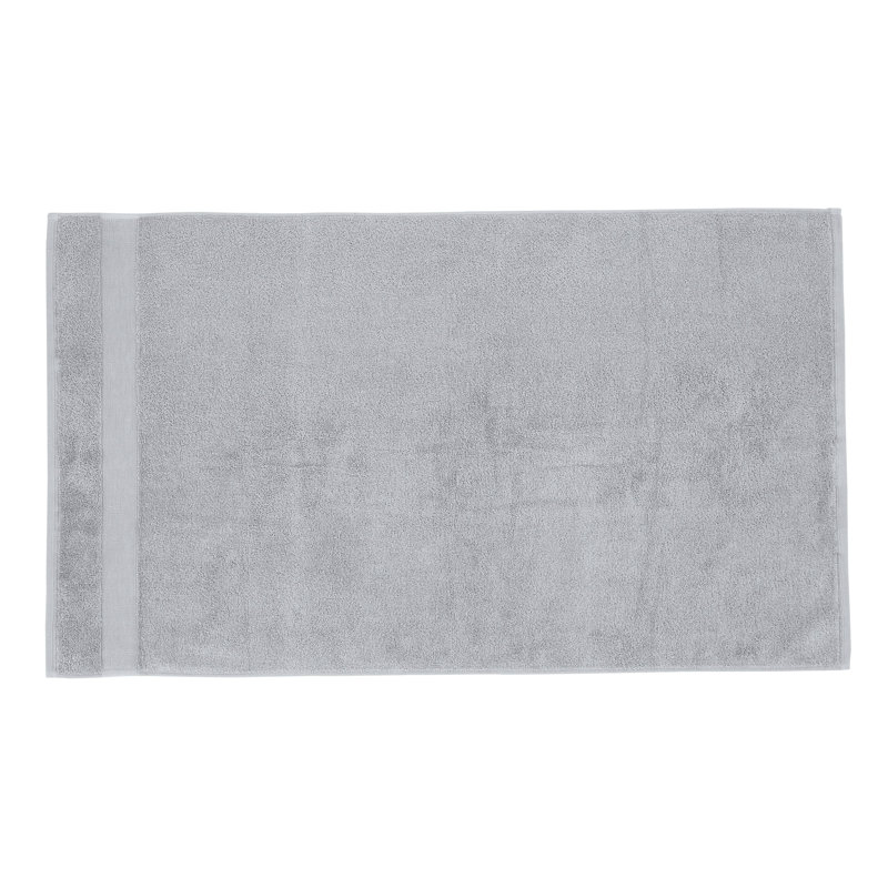 Anti-Bacterial 100% Cotton Towels, Silver
