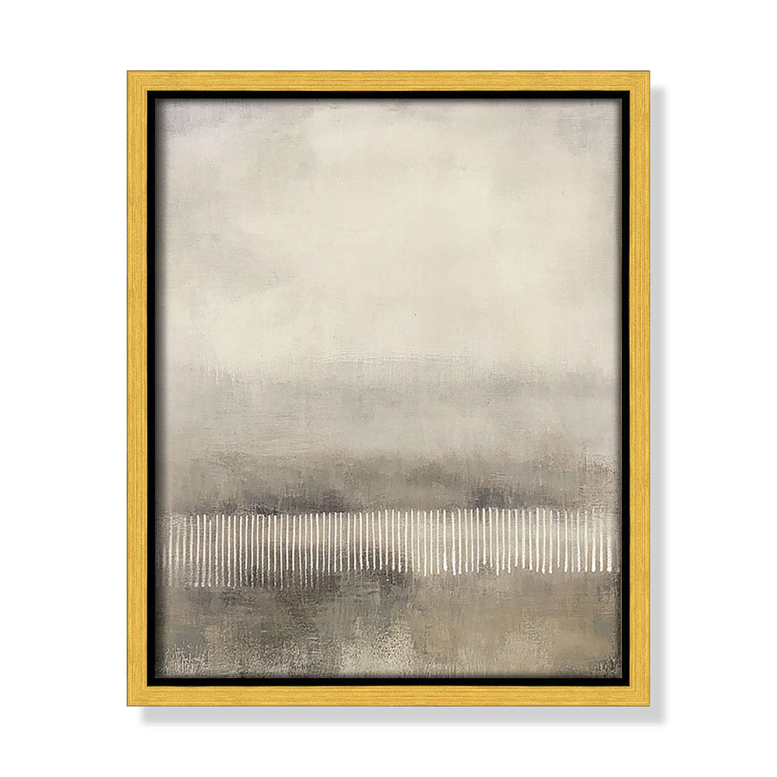 Balanced Silence I Print by Irena Orlov, 11.5" H x 9.5" W, Gold Floater
