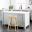 Tabouret de bar en bois massif