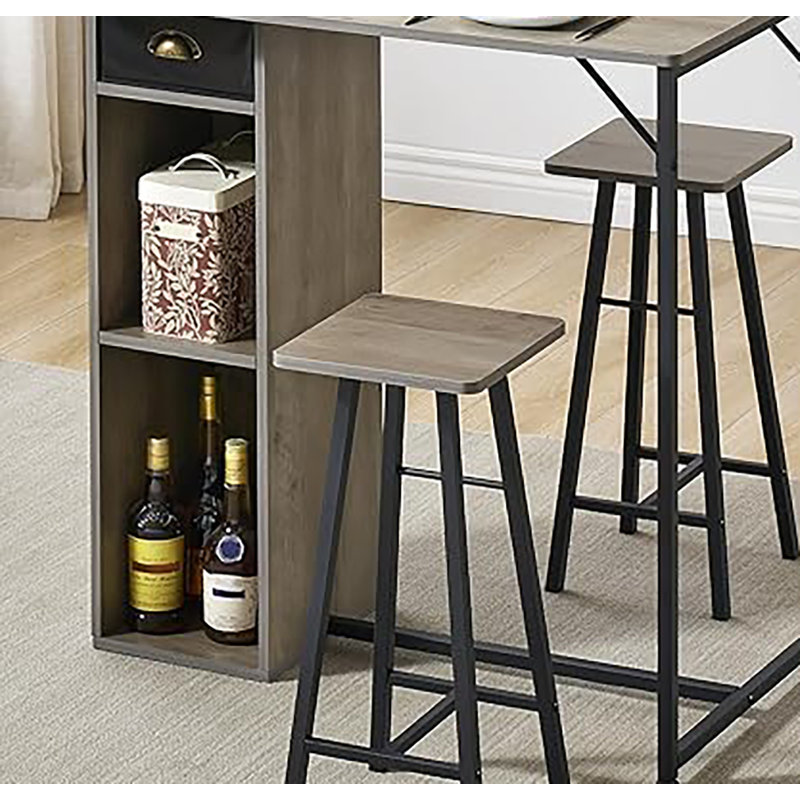 2 - Person Dining Set, Grey
