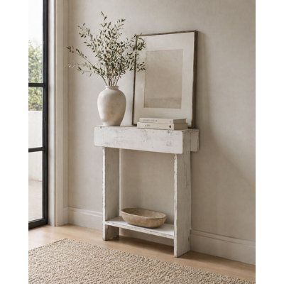 Console en bois massif 26 po Bellamy