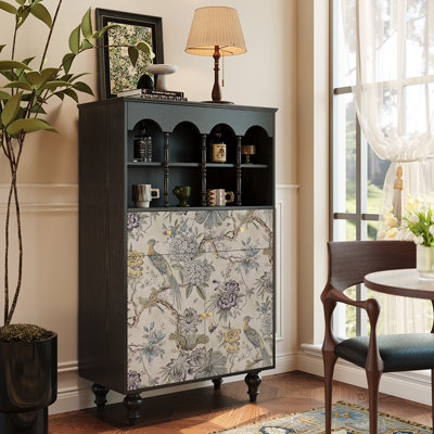 Chinese-style retro light luxury sideboard