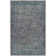  Tapis persan oriental bleu Asha Juliette