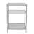 Knox Glam Mirrored Side Table - Chrome