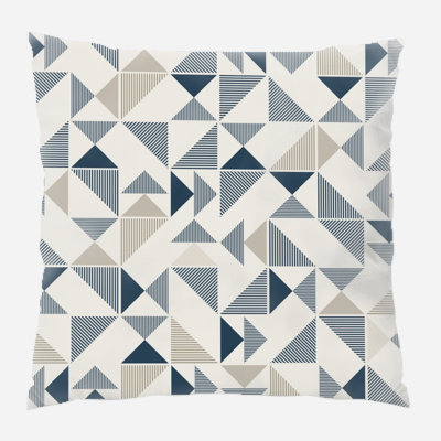 Coussin décoratif géométrique