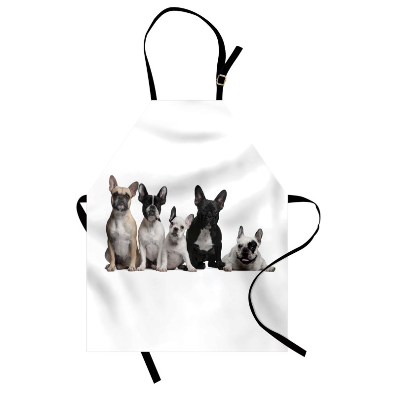No Pattern Bib Apron