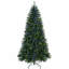 Arbre de Noël avec 620 lumières DEL RVB contrôlées par Wi-Fi, 1721 pointes en PVC, 38 fonctions d'éclairage, synchro musicale, structure à charnières et support en métal-1701954138