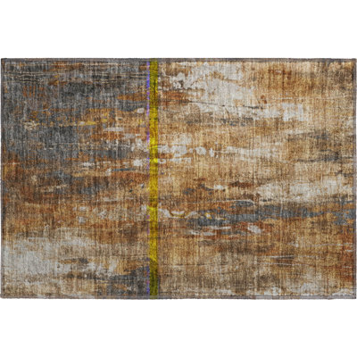 Premium Machine Washable Strinko AMF1683 Modern Rug