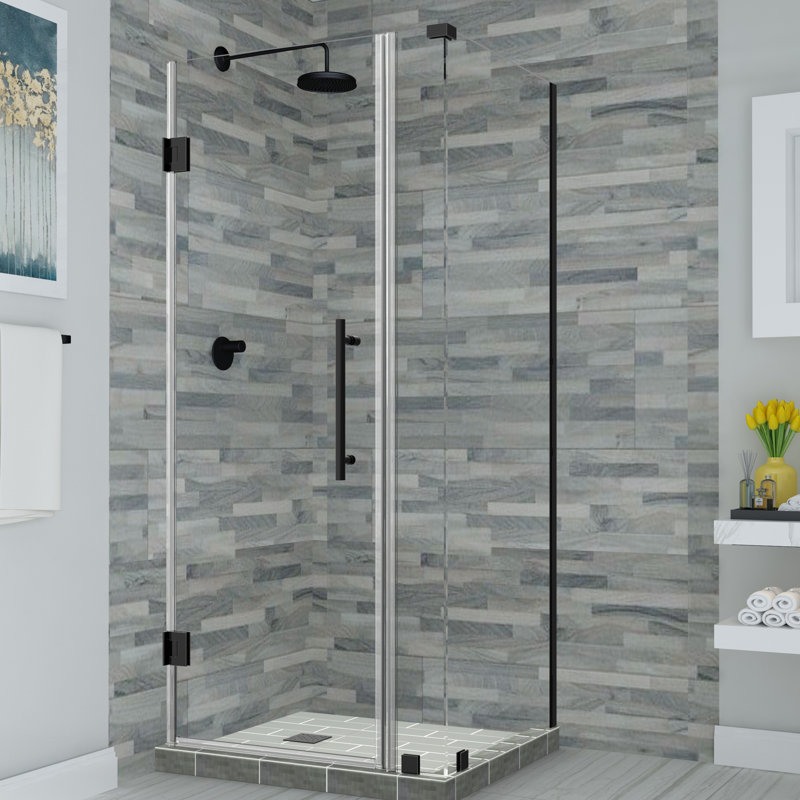 Bromley 38" x 72" Rectangle Hinged Shower Enclosure