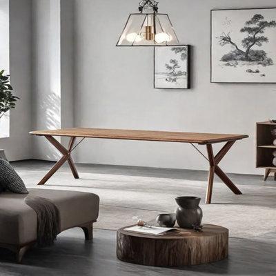 Table de salle à manger en noyer