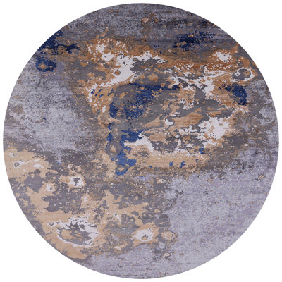 Tapis abstrait gris