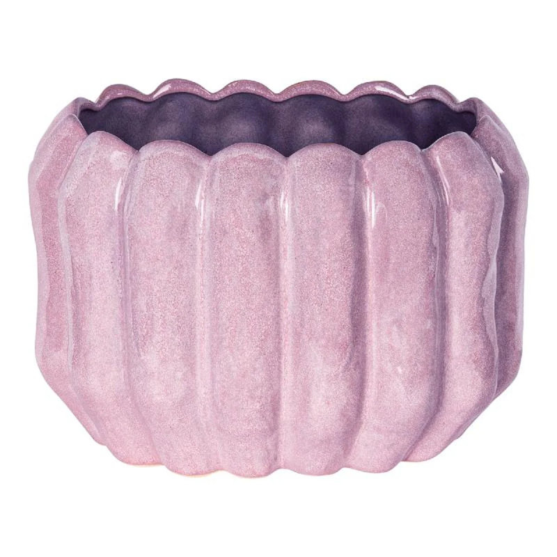 Allgaier Pot Planter, 26cm H x 18cm W x 26cm D, Pink