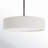 Jessalyn Dimmable LED Drum Chandelier