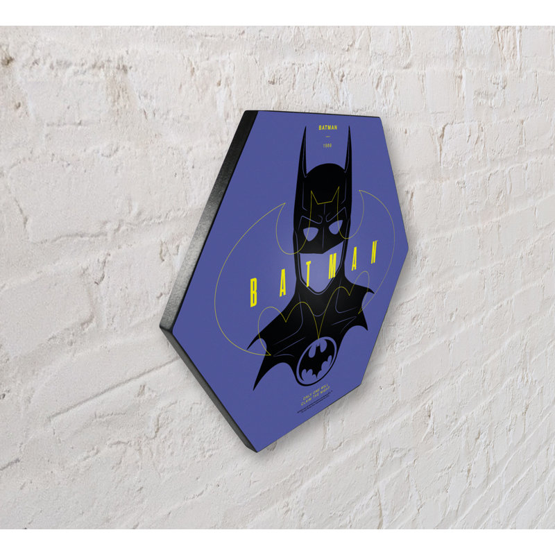 Batman 85Th (Cowl, 1980), impression sur bois