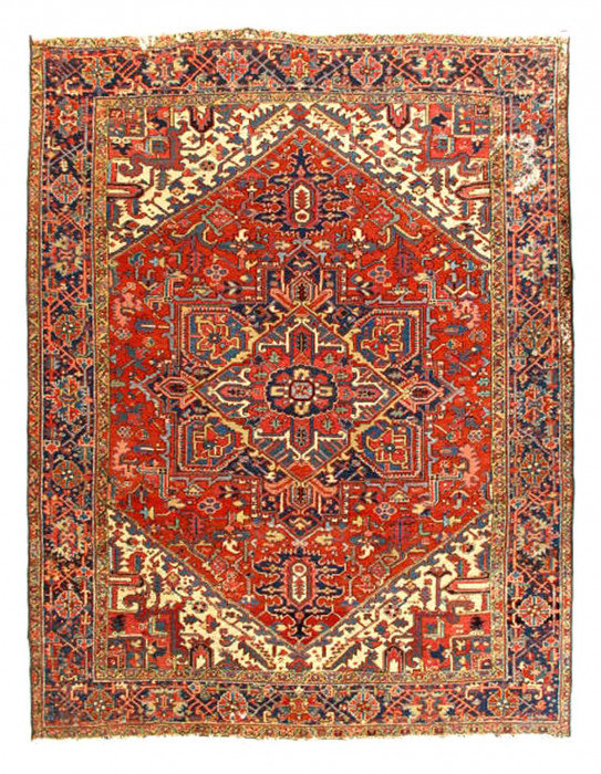 Persian Antique Serapi 8'8'' X 11'4''