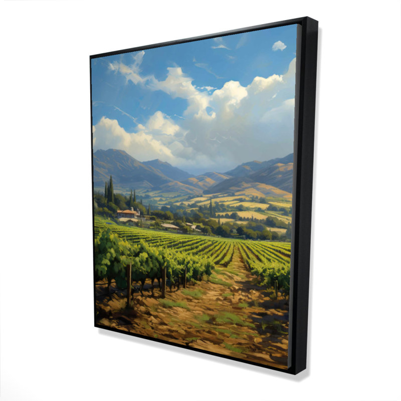 Exotic Farm Print On Canvas