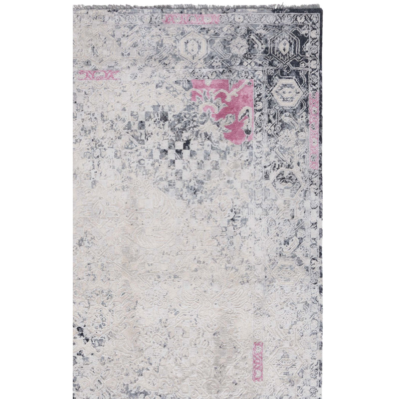 Tapis oriental en laine noué Centennial Performance, Rectangle 6 pi x 9 pi