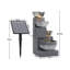 Coggins Weather Resistant Cascade Fountain with Light