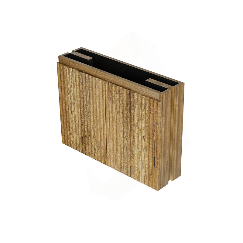 Armoire de salle de bain pliable, Jaune foncé