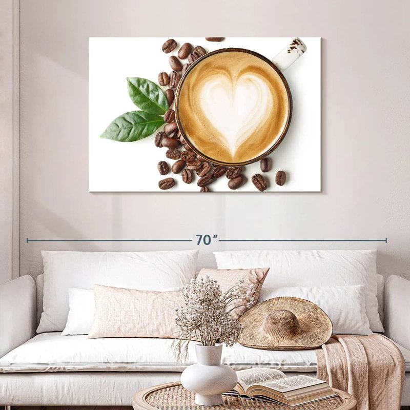 Yarlin Caffe Latte Cup, 30" H x 45" W