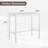 Metal Base Dining Table-660336463-660336449
