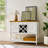 Versatile Bar Cabinet Console Table With 2-Door