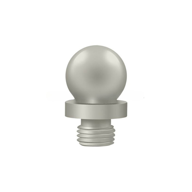 Deltana CBT1 Ball Tip; Lifetime Brass Finish, Brushed Nickel