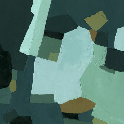 Palette Abstract II by Emma Caroline - Wrapped Canvas Painting