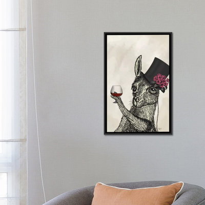 «Llama Lush II» par Fab Funky - impression d'art graphique