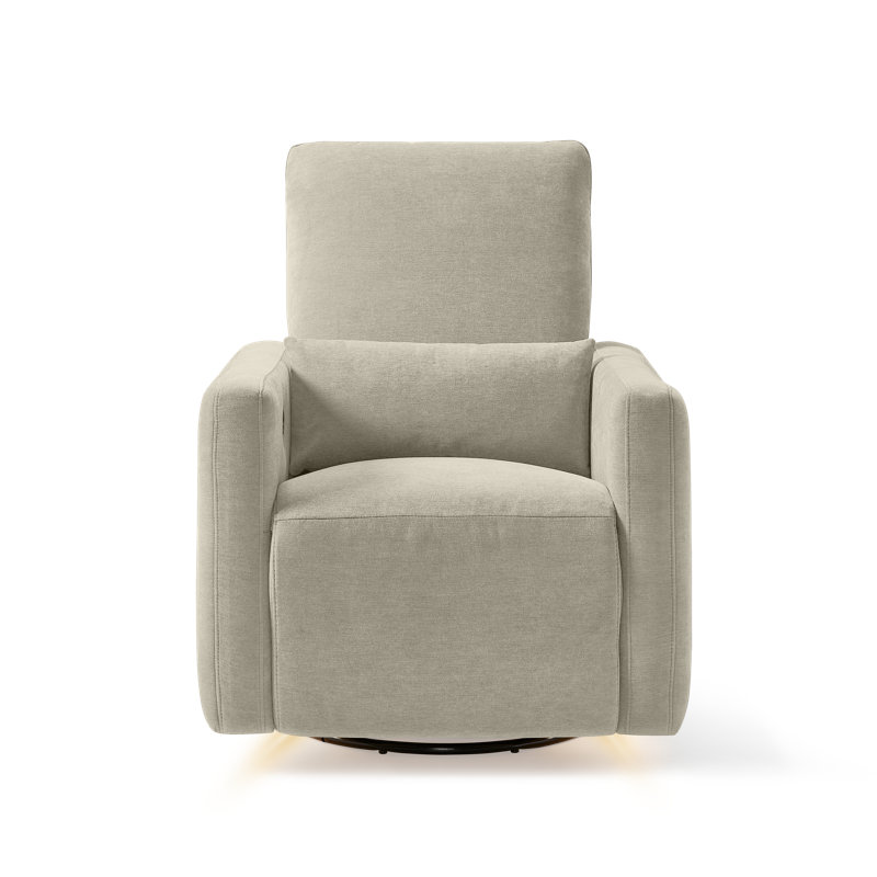 Maxi-Cosi Dorian Swivel Glider and Power Recliner with Night Light, Fog