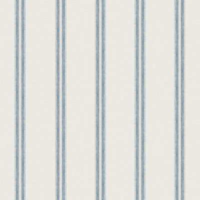 Johnny Blue Stripes Wallpaper