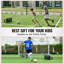 Mur de soccer portatif 32 "X12" avec 2 angles de rebond