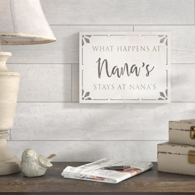 " What Happens At Nana "