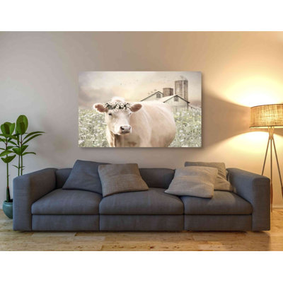 'Sweet Lady' by Lori Deiter, Canvas Wall Art