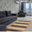 Tapis gris Mclellan Luribaft 5 pi 6 po x 7 pi 0 po