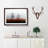 Tree Fog in Switzerland in Abstract - Picture Frame Graphic Art Print-55767787-55767788